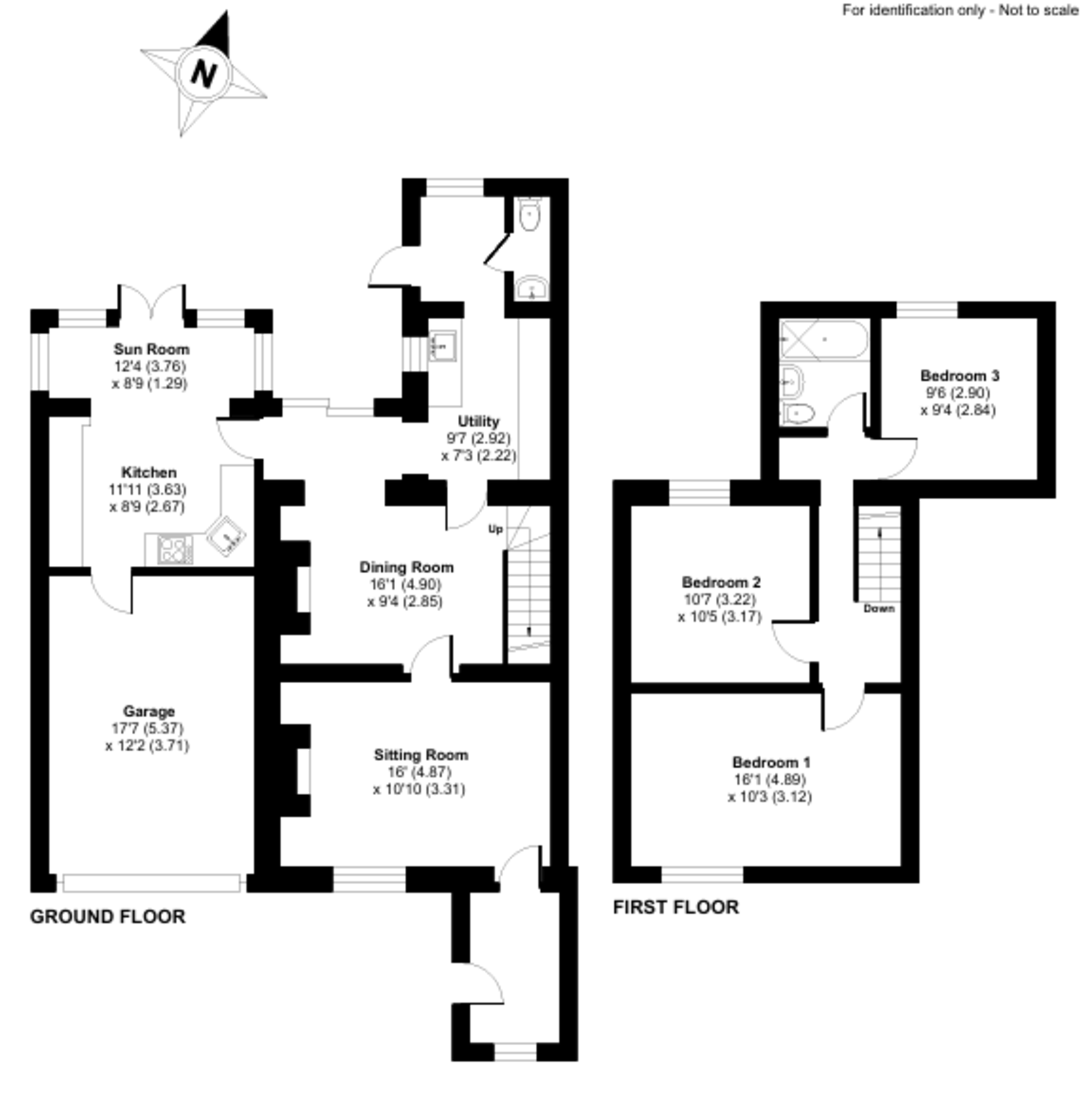 Floorplan for Russell Place, Milborne Port, SHERBORNE