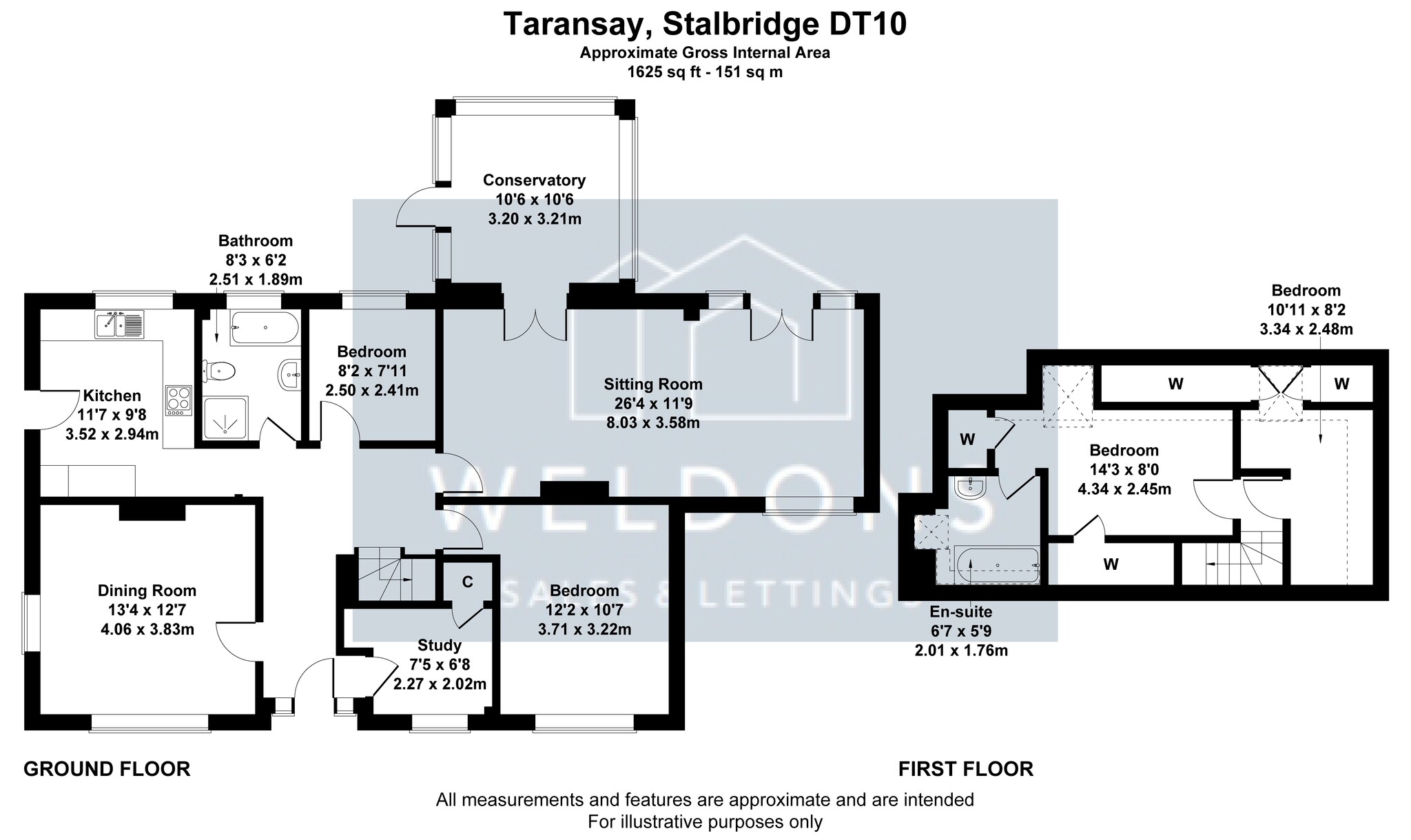 Floorplan for Station Road, Stalbridge, Sturminster Newton