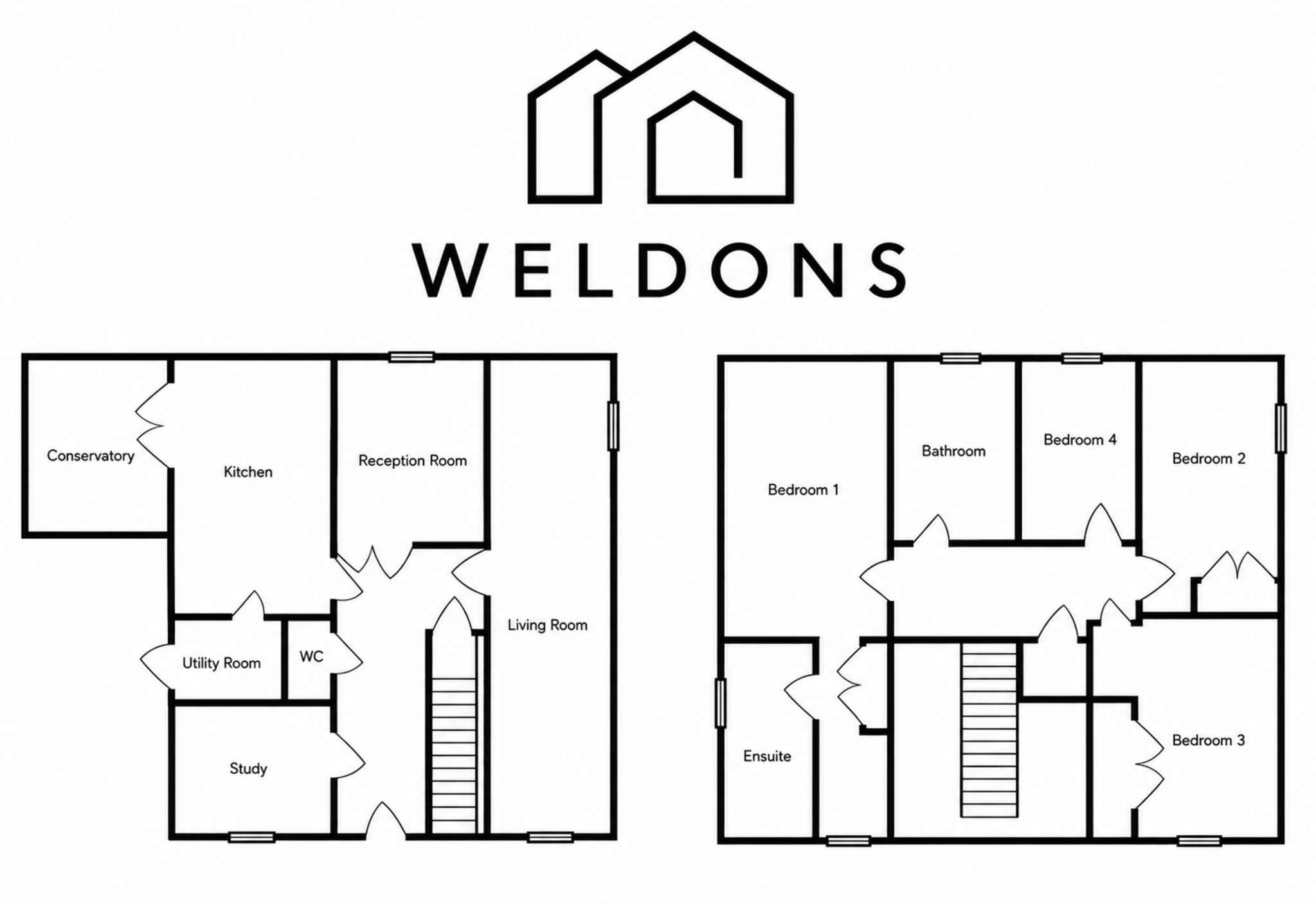 Floorplan for Thurstin Way, Gillingham