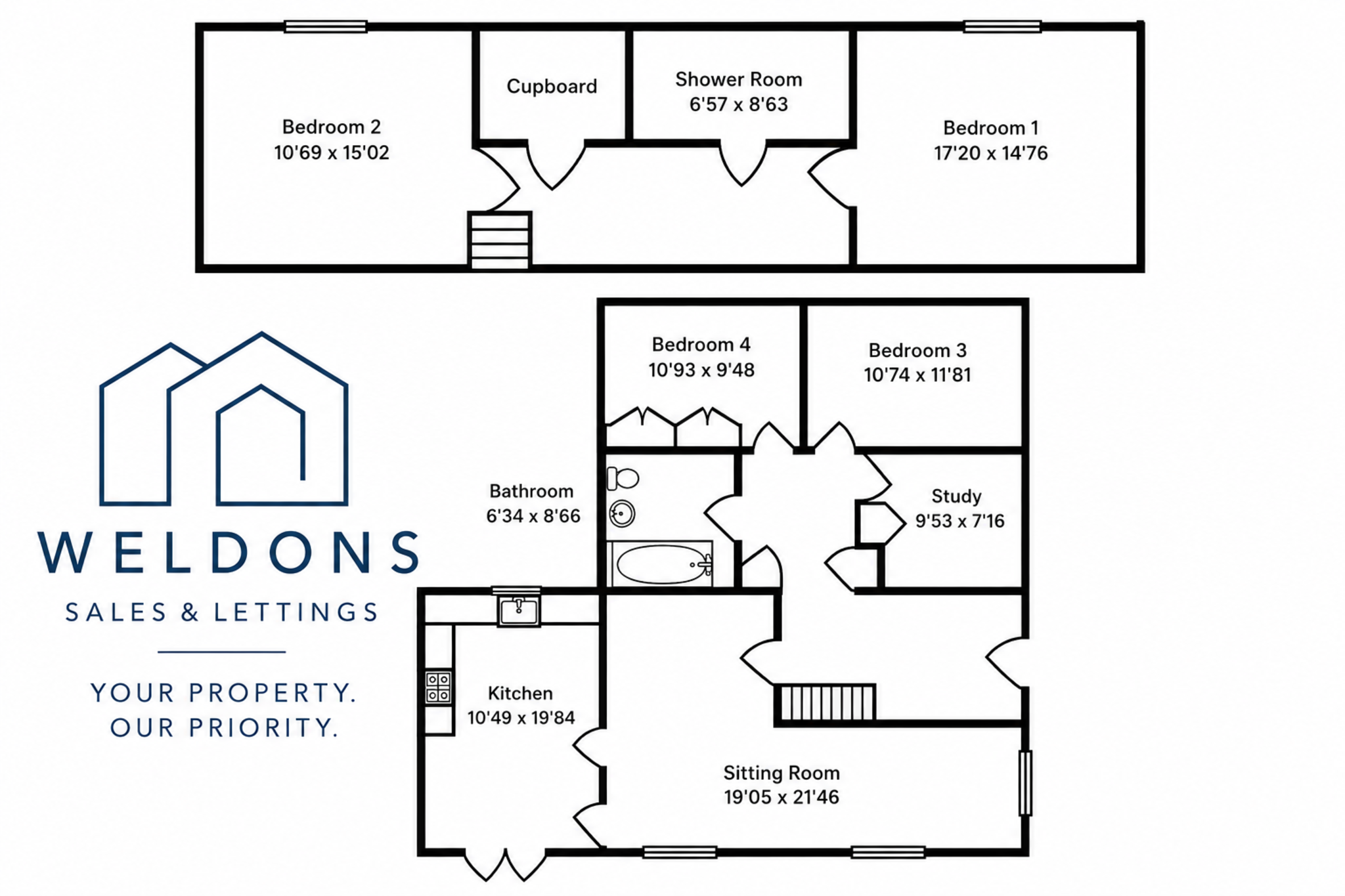 Floorplan for Lovells Mead, Marnhull, STURMINSTER NEWTON