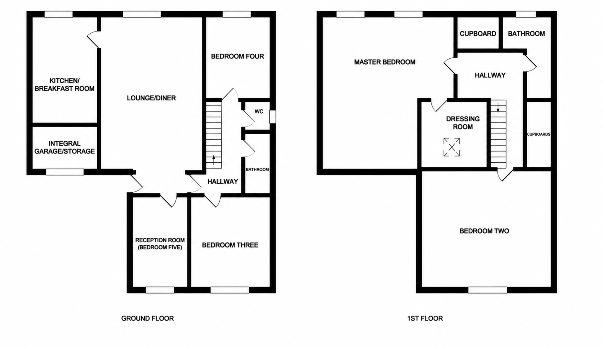 Floorplan for Stour Close, East Stour, GILLINGHAM