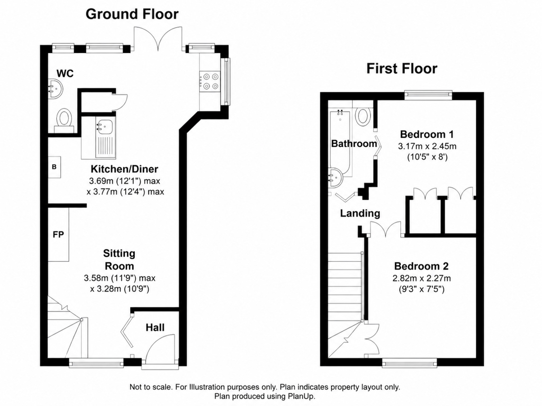 Floorplan for Ring Street, Stalbridge, Dorset, Sturminster Newton