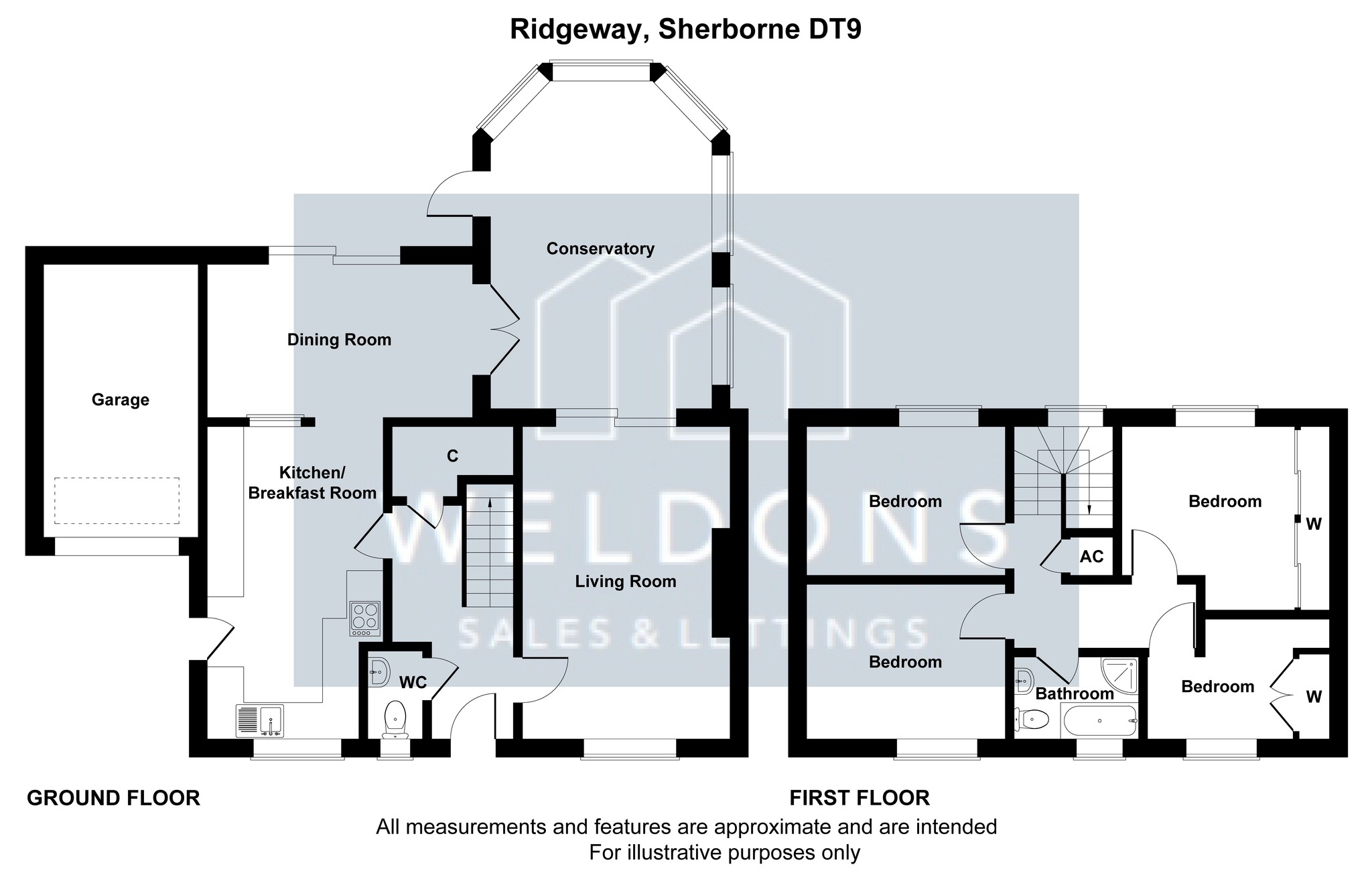 Floorplan for Ridgeway, Dorset, Sherborne