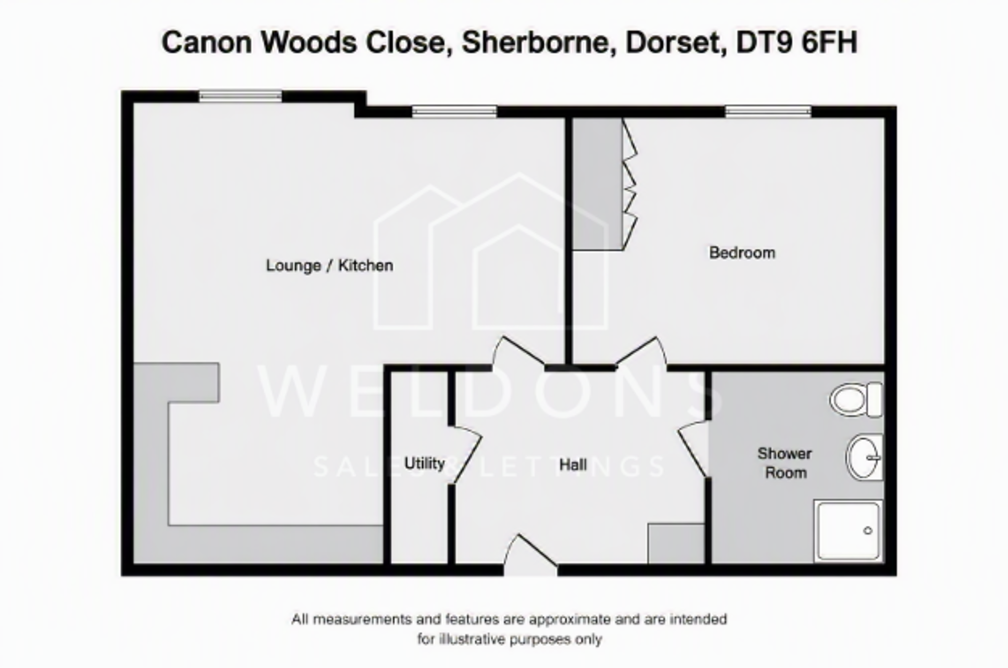 Floorplan for Mulberry House 2 Canon Woods Close, Dorset, Sherborne