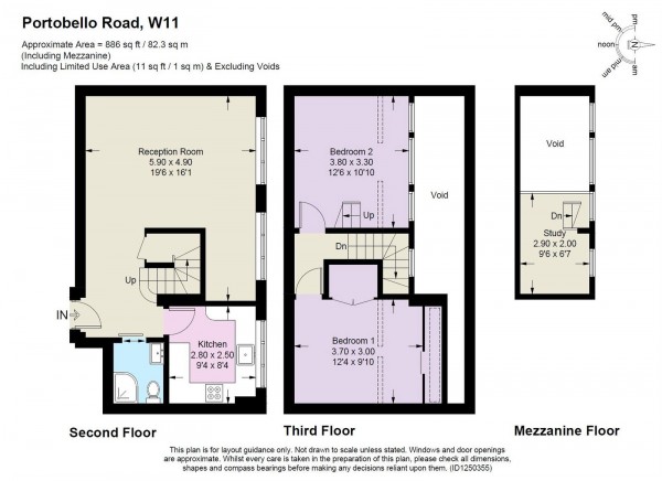 Floorplan for The Telephone Exchange, Portobello Road