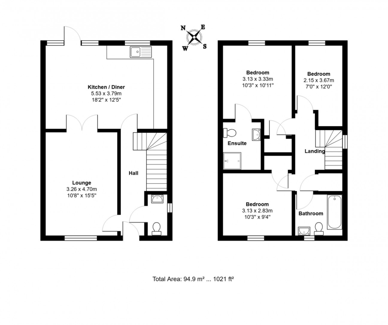 Jackdaw Close, Needham Market, Ipswich, Suffolk
